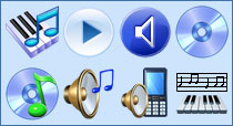 Multimedia Icons for Vista