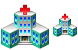 Hospital icons