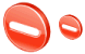 No entry icons