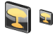 Nuclear explosion icons