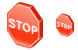 Stop icons