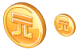 Yuan coin icons