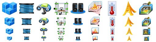 3d Printer Toolbar Icons