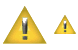 Warning icons