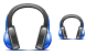 Headphones icons