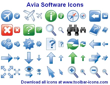 Avia Software Icons screenshot