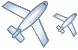 Airplane icons