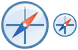 Compass icons