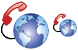 International call icons