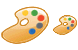 Palette icons