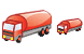 Tank truck icons