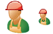 Worker icons