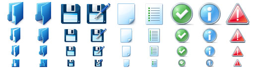 Basic Toolbar Icons