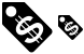 Bank account icons