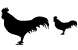 Cock icons