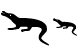 Crocodile icons