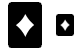 Diamonds card icons