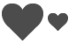 Hearts icons