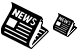 Newspaper icons