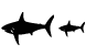 Shark icons