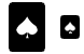 Spades card icons