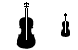 Violin icons