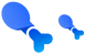 Chicken leg icons