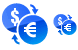 Conversion of currency icons