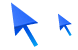 Cursor arrow icons