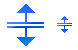 Cursor H split icons