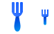 Fork icons