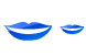 Hollywood smile icons