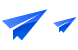 Paper airplane icons
