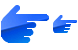 Pointing right icons