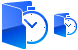 Scheduled icons