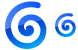 Spiral icons
