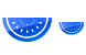 Watermelon piece icons