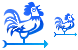 Weathercock icons