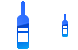 Wine bottle icons