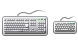 Keyboard icons