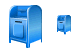 Mail box icons