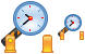 Barrier schedule icons