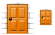 Close door icons