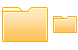 Closed folder icons