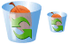 Full dustbin icons