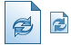 Refresh document icon