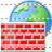 Internet firewall icon