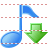 Music download icon