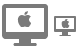 Apple PC icons