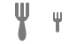 Fork icons